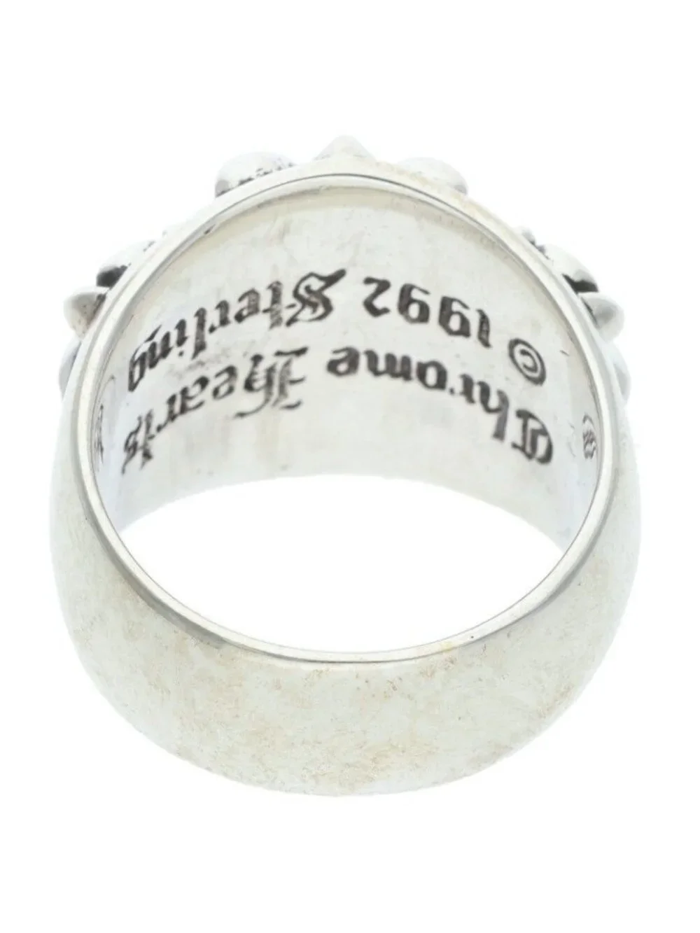 Chrome Hearts Keeper Silver Ring
